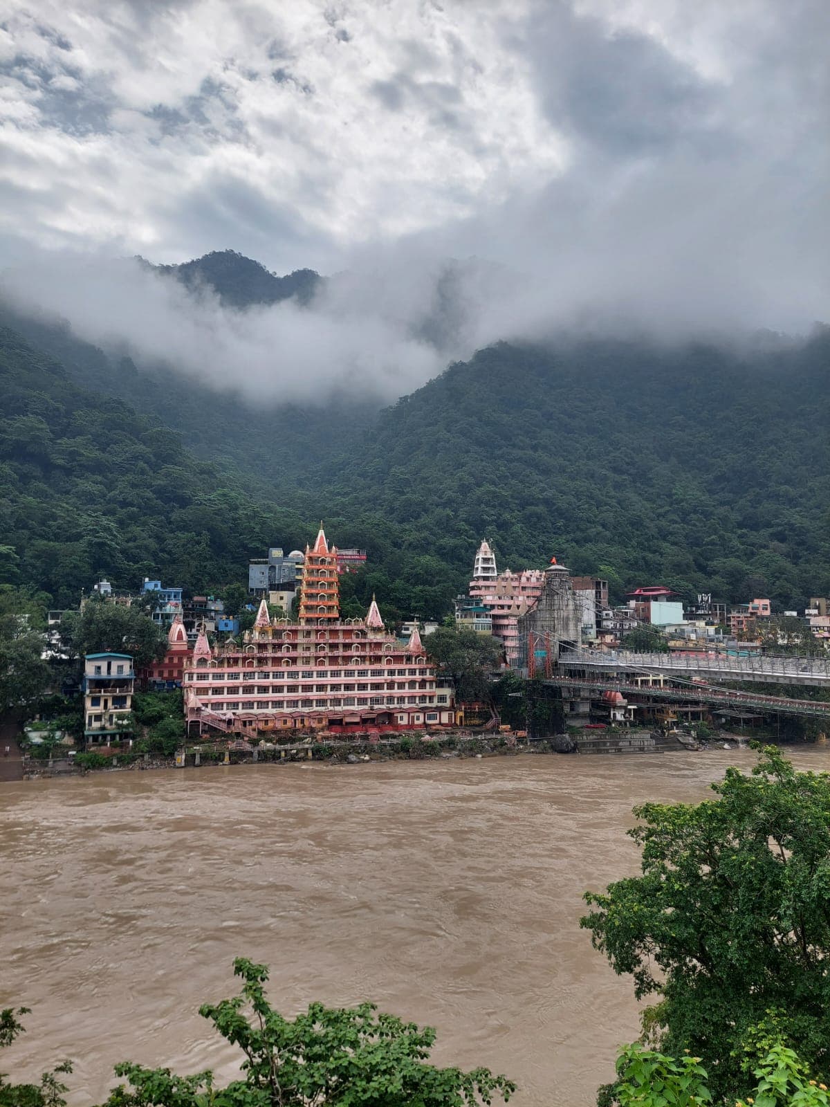 13 stories temple in Rishikesh