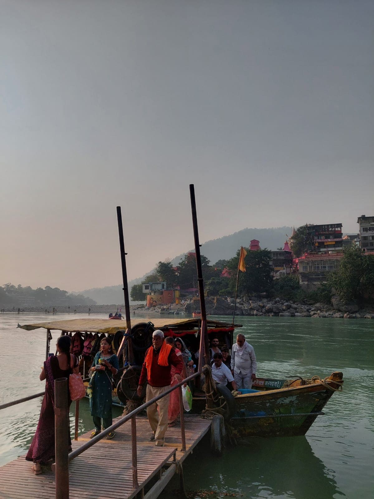 Boat ride on Ganga River