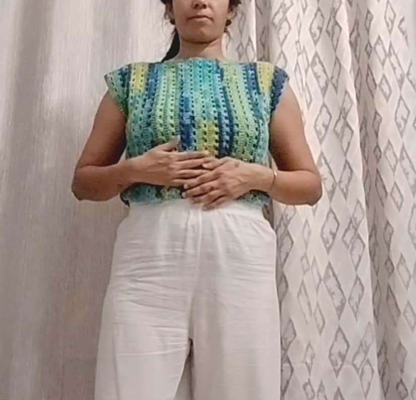 Handmade crochet pullover  photo 2