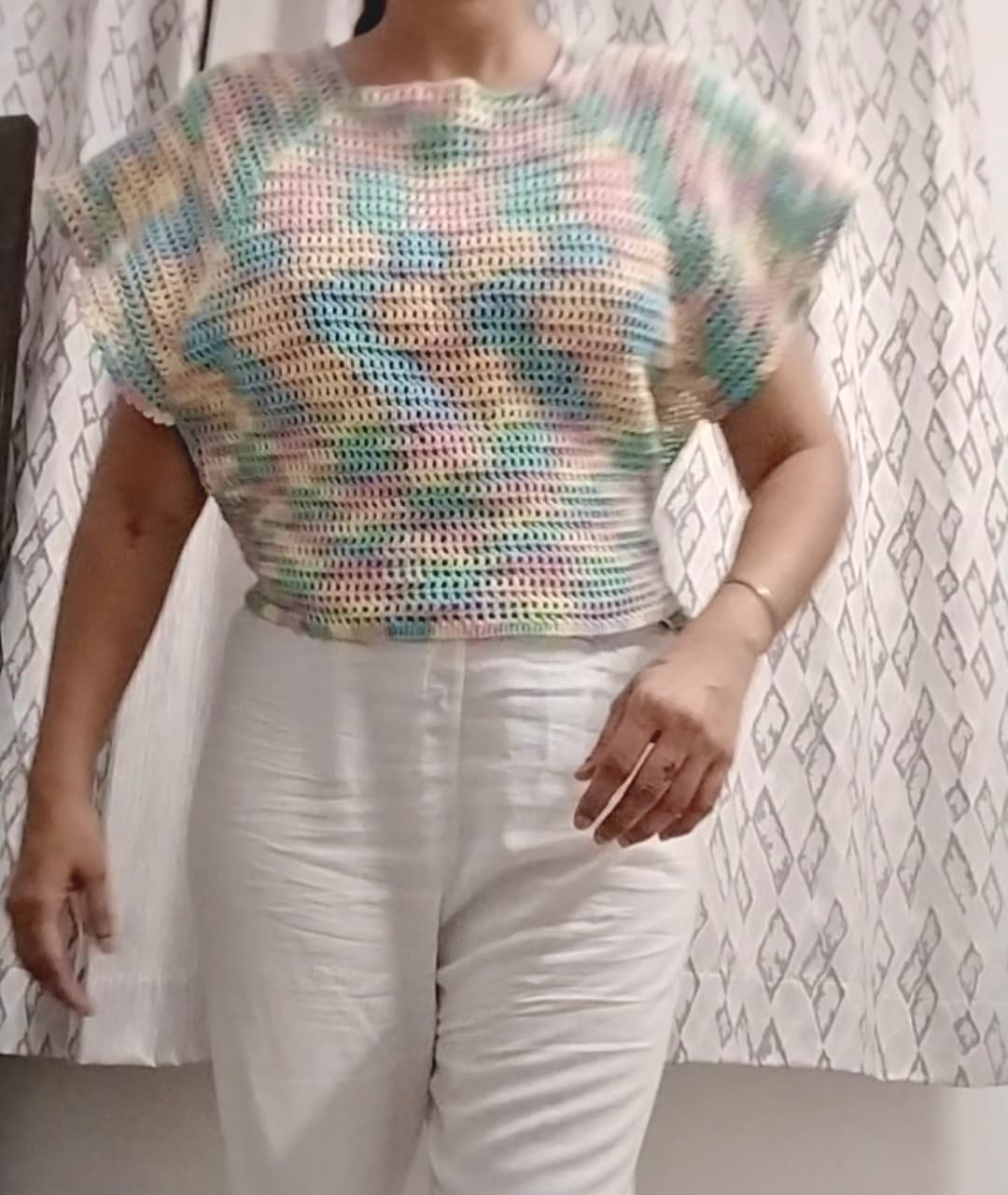 Handmade crochet pullover  photo 3
